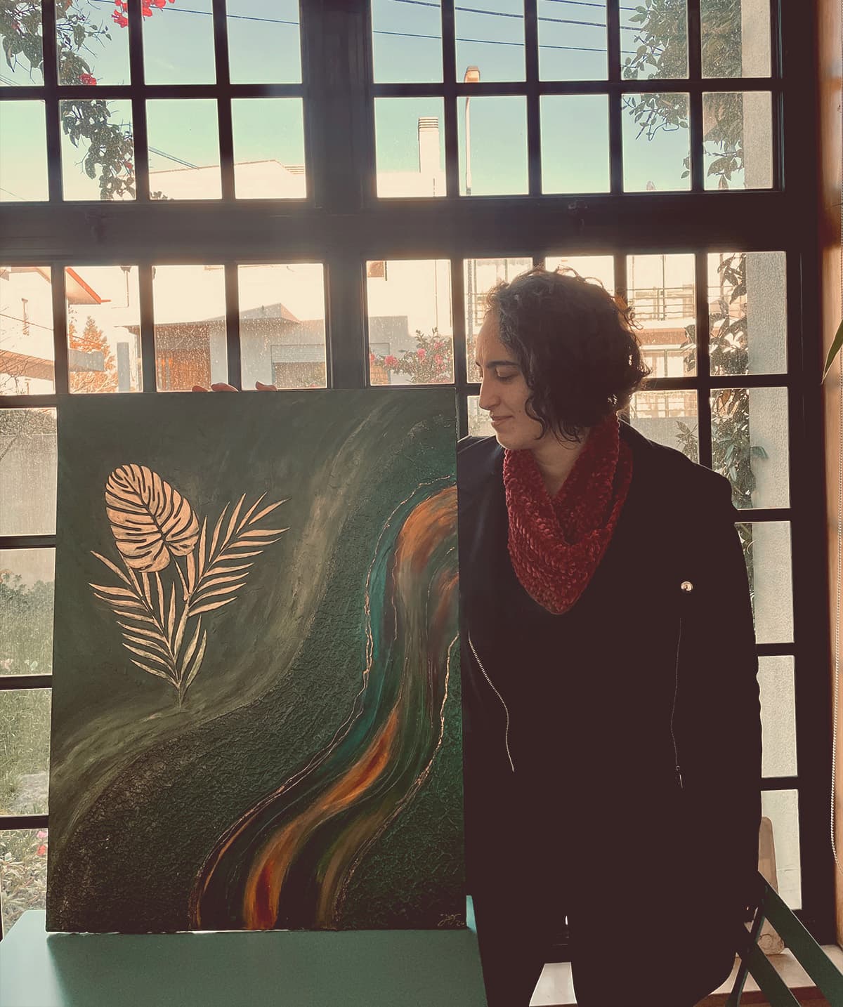 Portrait of the artist